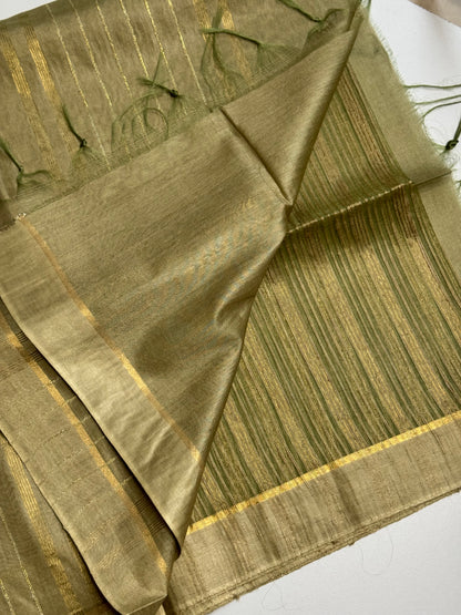Organza Jute Fusion Saree