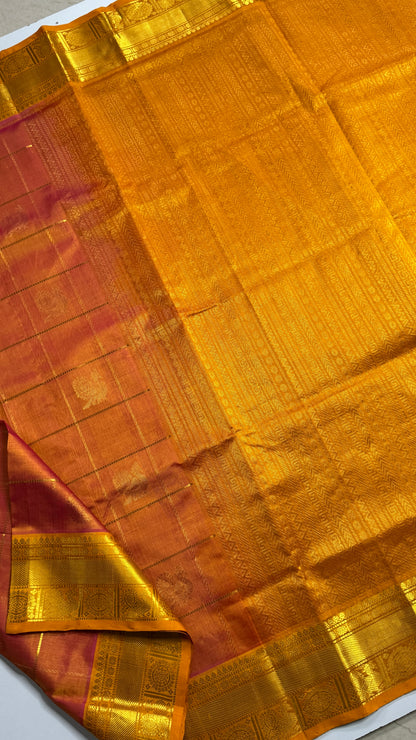 Mayil & Chakram Butta Pure Silk Cotton Saree