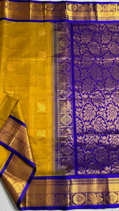 Mayil & Chakram Butta Pure Silk Cotton Saree
