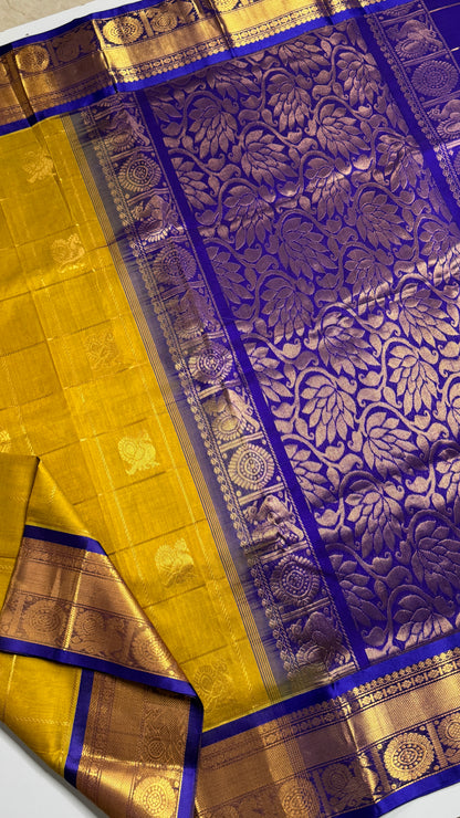 Mayil & Chakram Butta Pure Silk Cotton Saree