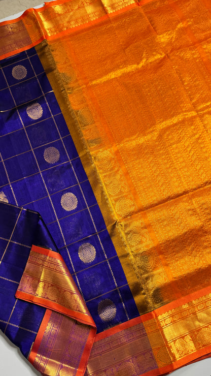 Mayil & Chakram Butta Pure Silk Cotton Saree