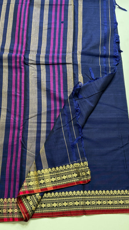 Tradional Mercerised Narayanpet Saree