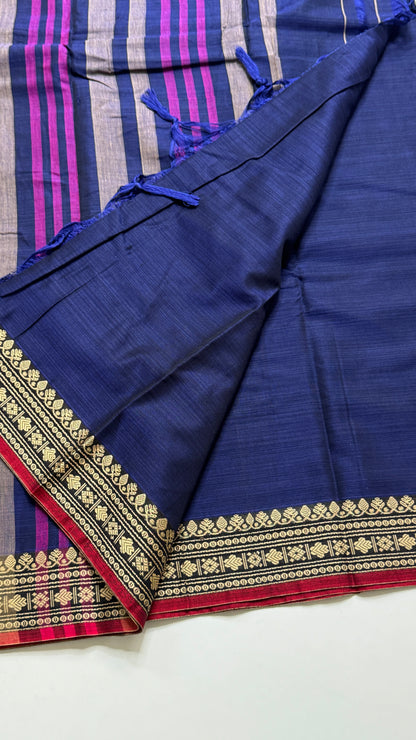 Tradional Mercerised Narayanpet Saree