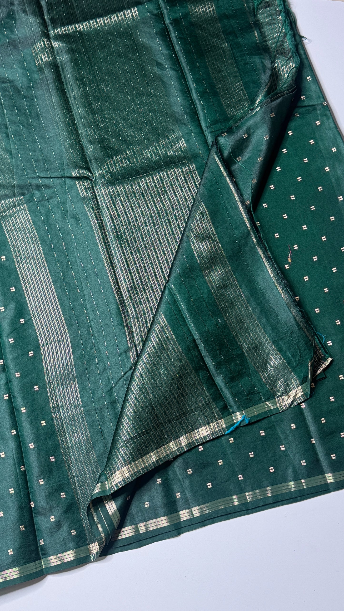 Semi Silk Saree with Small Zari