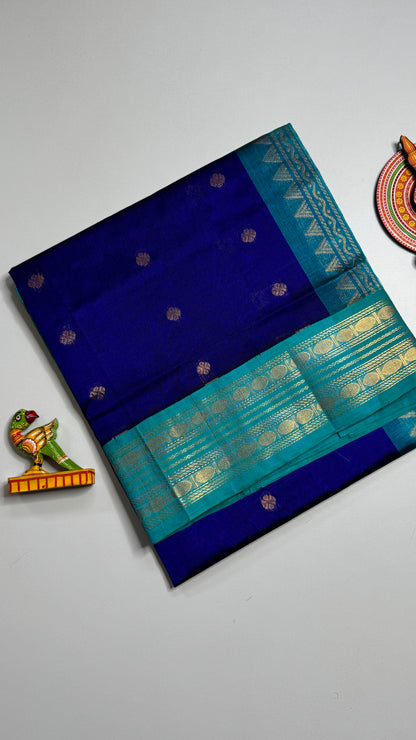 Buttas Pure Silk Cotton Saree