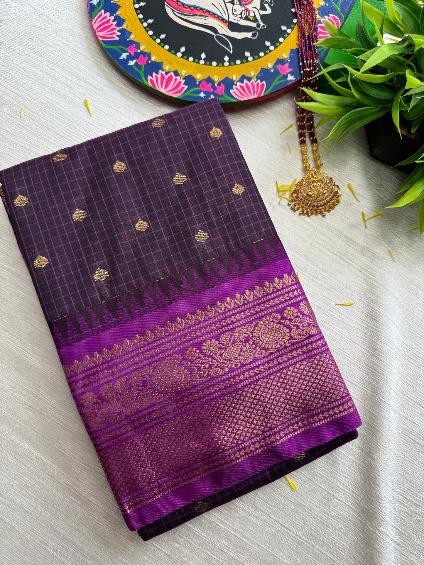 Semi Gadwal silk