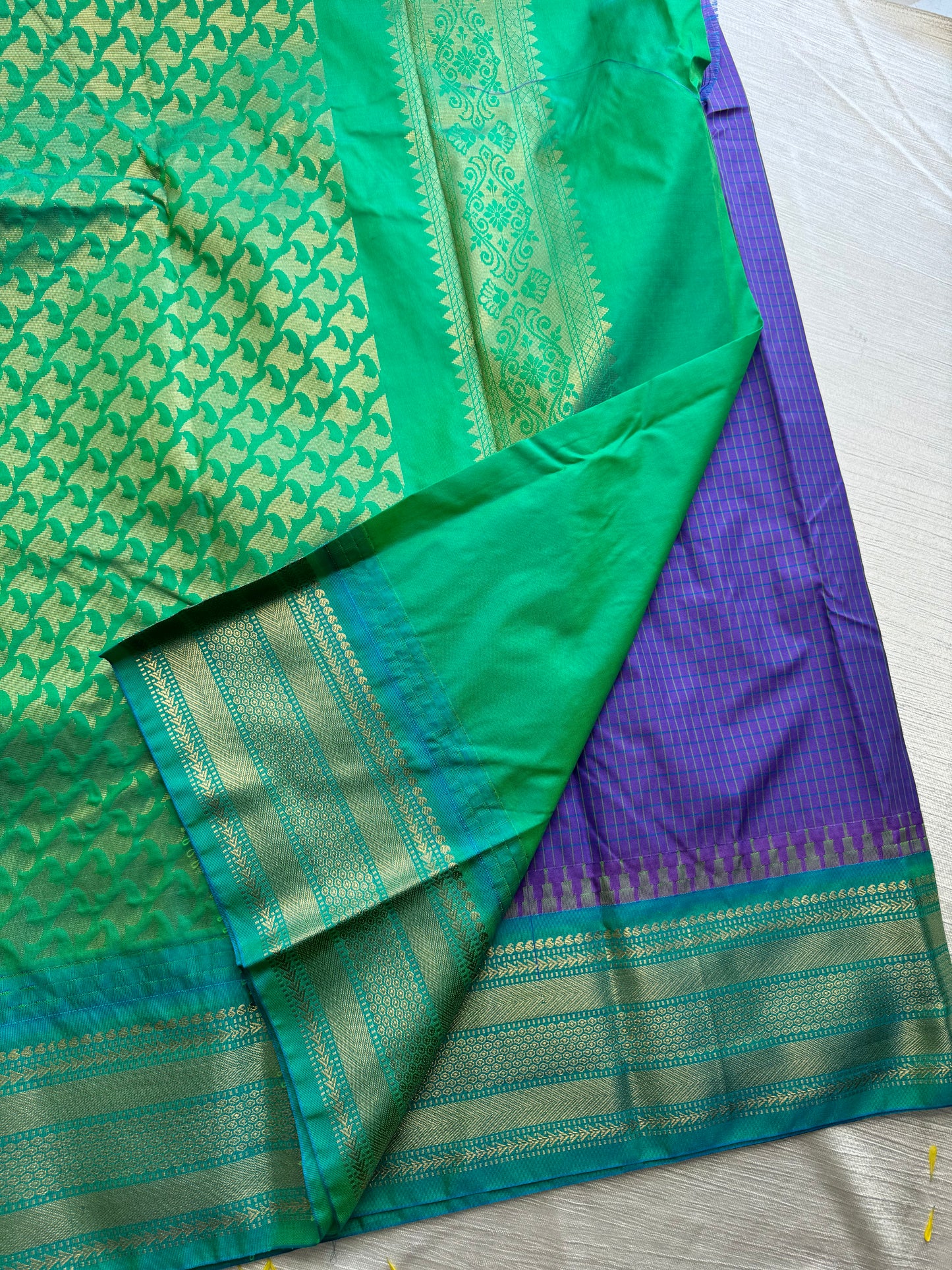 Semi Gadwal silk