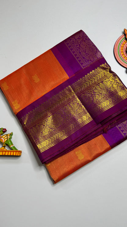 Buttas Pure Silk Cotton Saree