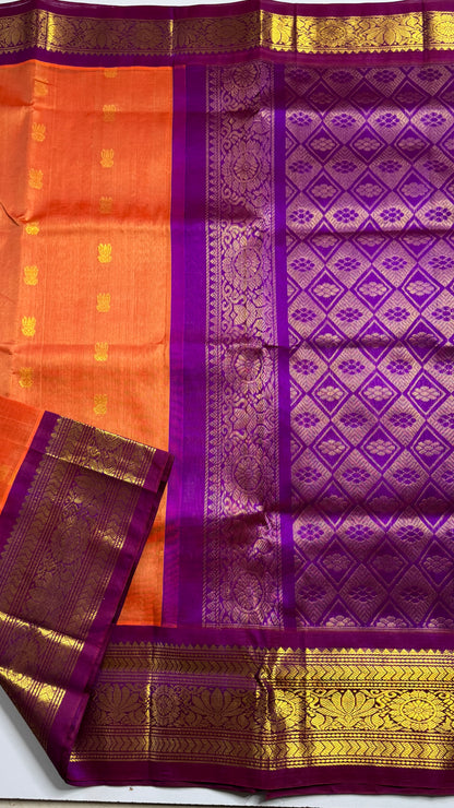 Buttas Pure Silk Cotton Saree