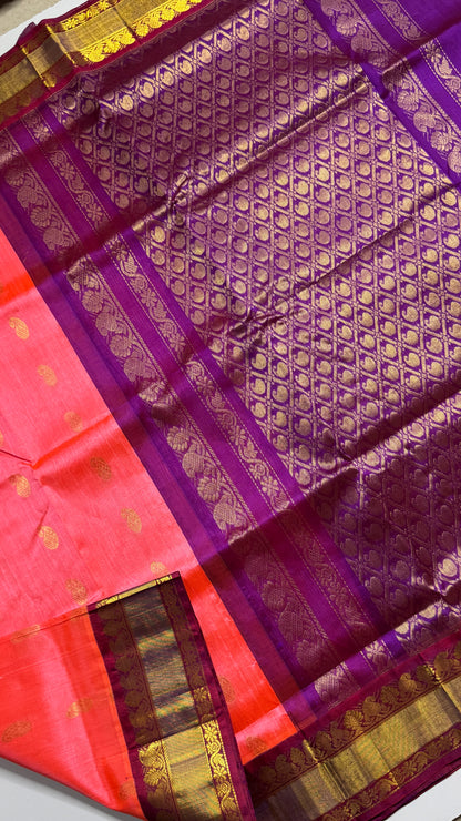 Buttas Pure Silk Cotton Saree