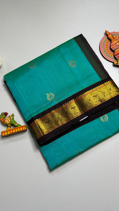 Buttas Pure Silk Cotton Saree