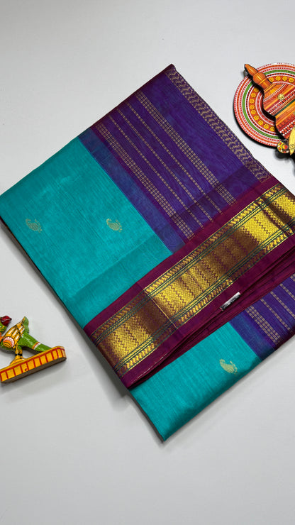 Buttas Pure Silk Cotton Saree