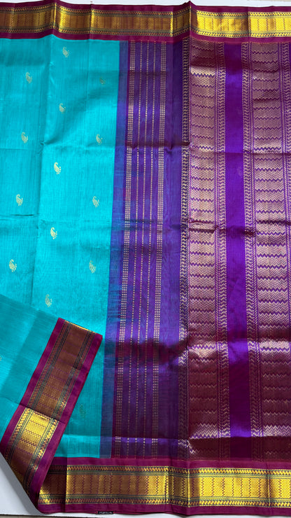 Buttas Pure Silk Cotton Saree