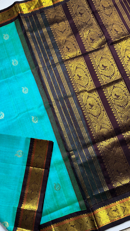 Buttas Pure Silk Cotton Saree