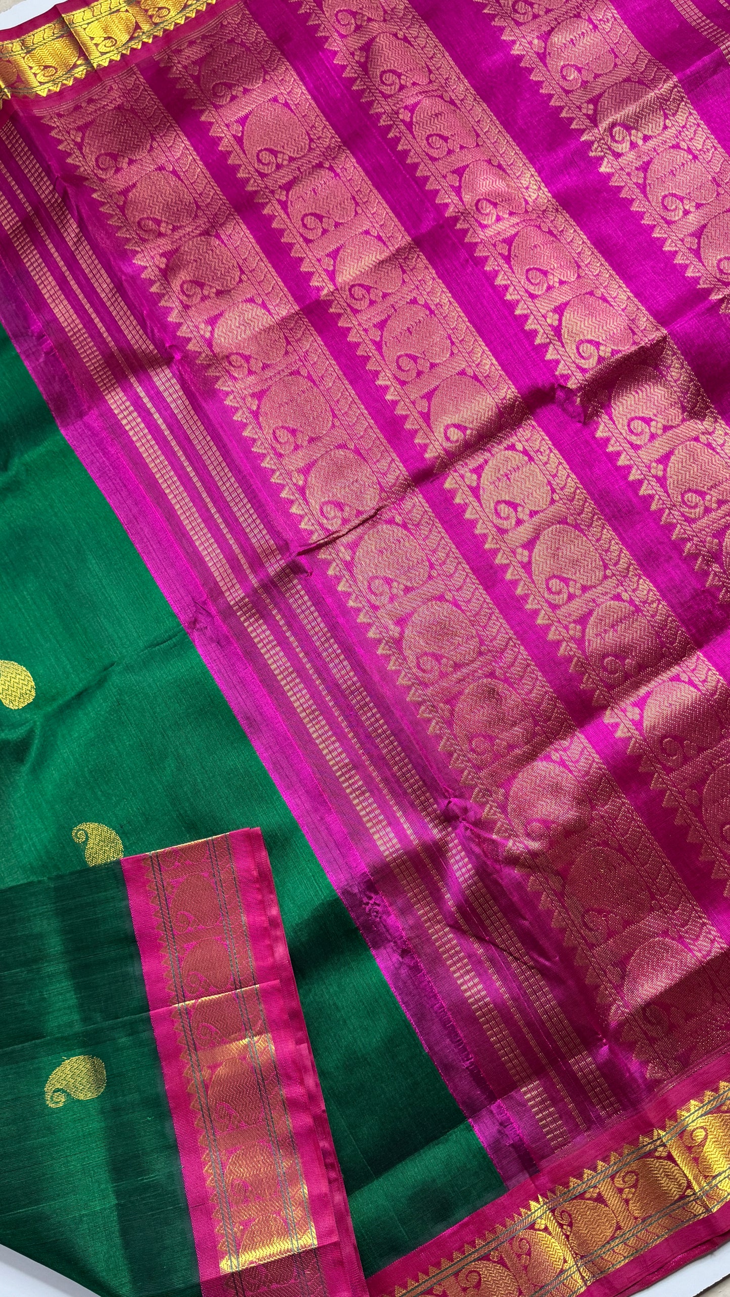 Buttas Pure Silk Cotton Saree