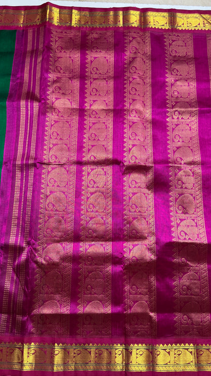Buttas Pure Silk Cotton Saree