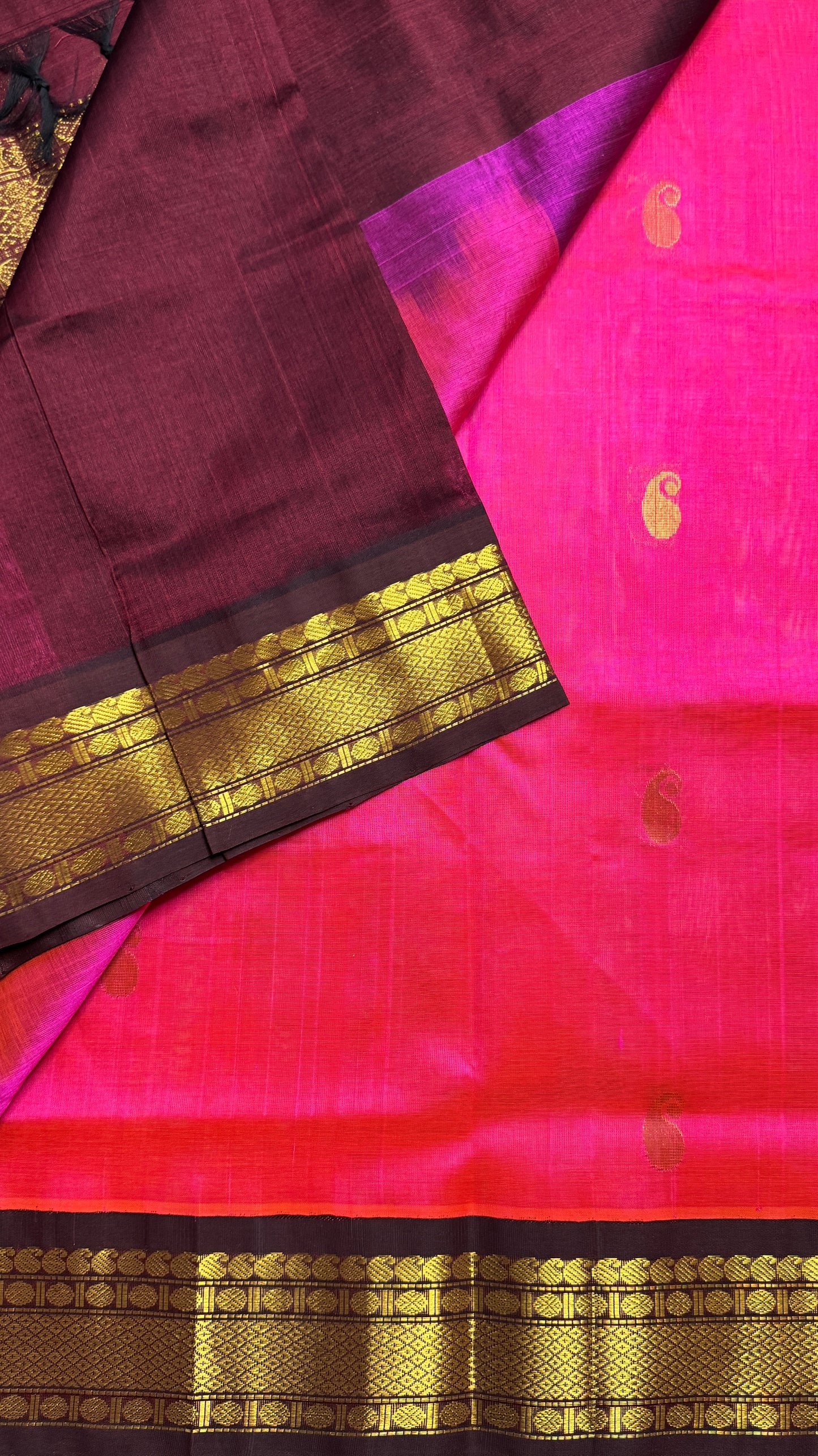 Buttas Pure Silk Cotton Saree