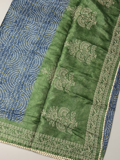 Semi Tussar Saree