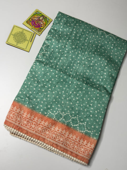 Semi Tussar Saree