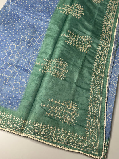 Semi Tussar Saree
