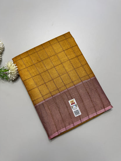Handloom Pure Tussar Silk Saree