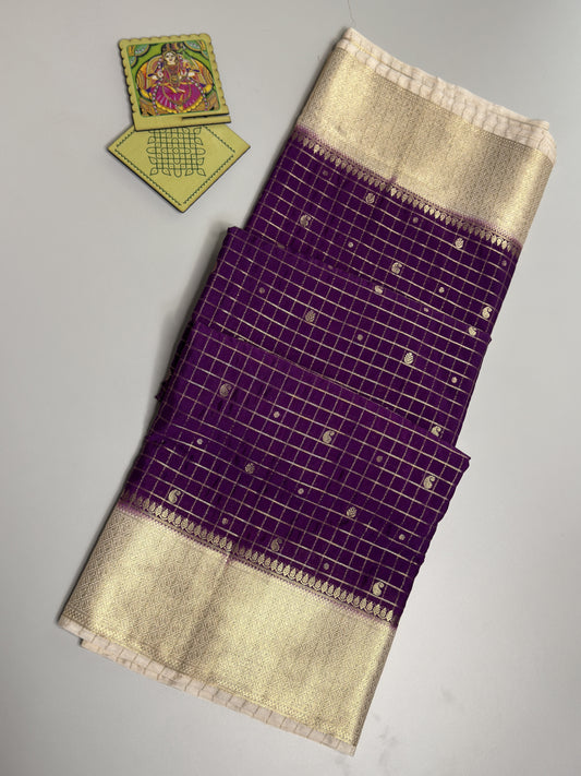 Semi Mysore Silk Saree