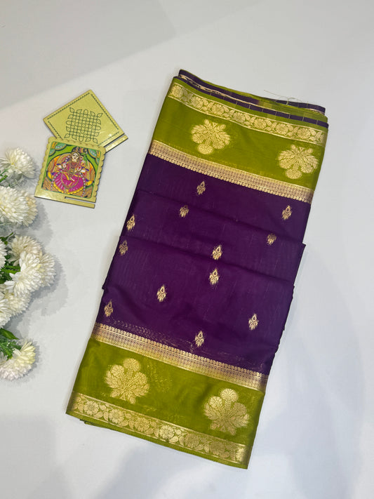Semi Mysore Silk Saree