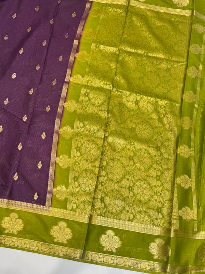 Semi Mysore Silk Saree