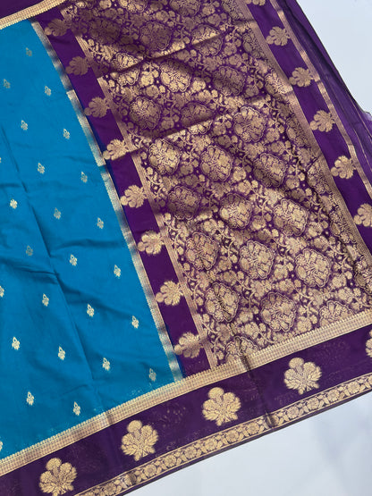 Semi Mysore Silk Saree