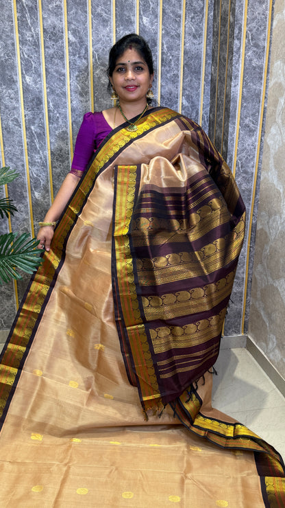 Buttas Pure Silk Cotton Saree
