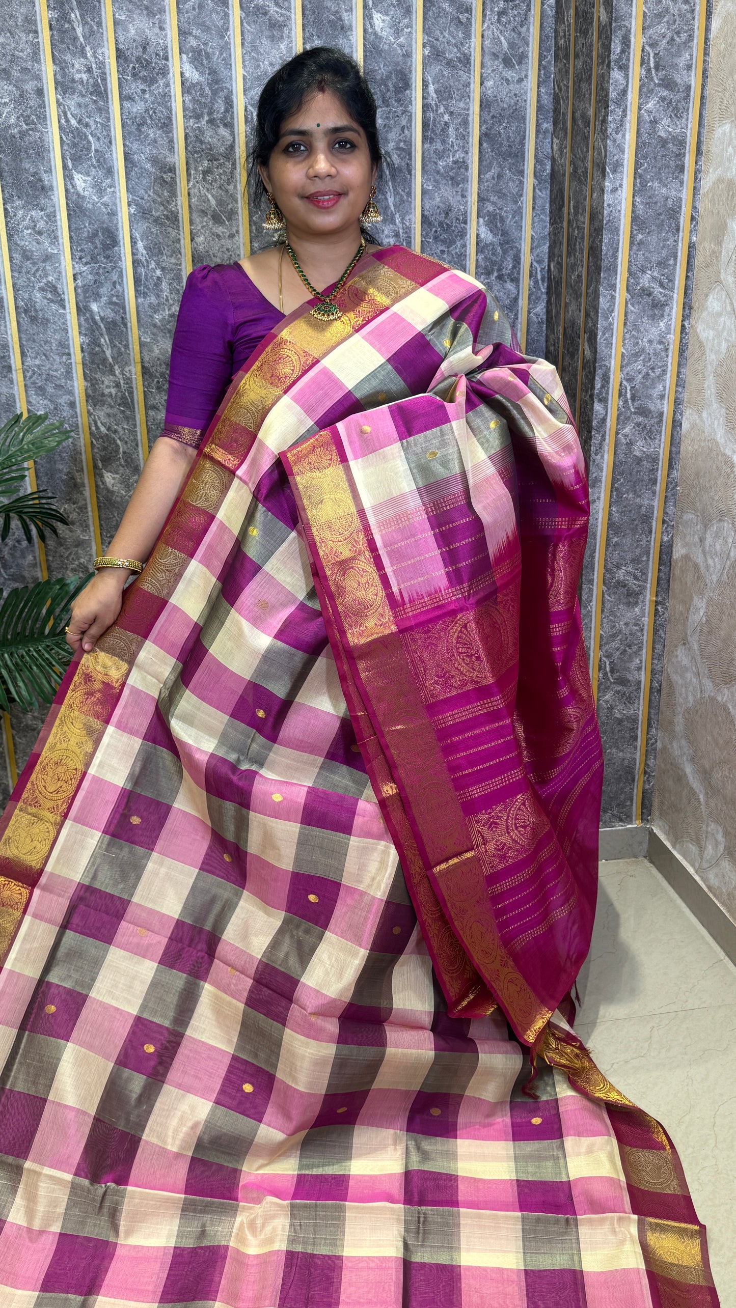 Palum Pazhamum Pure Silk Cotton Saree