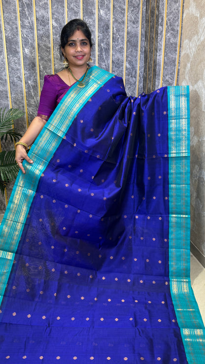 Buttas Pure Silk Cotton Saree