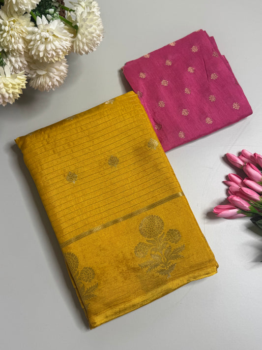 Viscose Georgette Saree