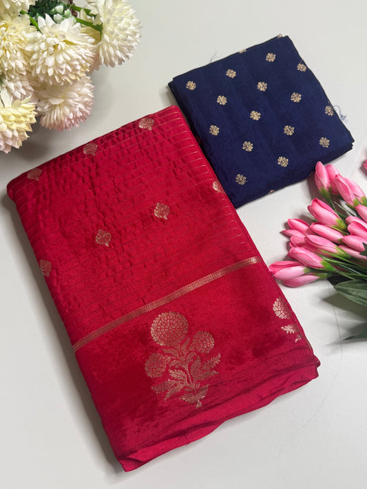 Viscose Georgette Saree