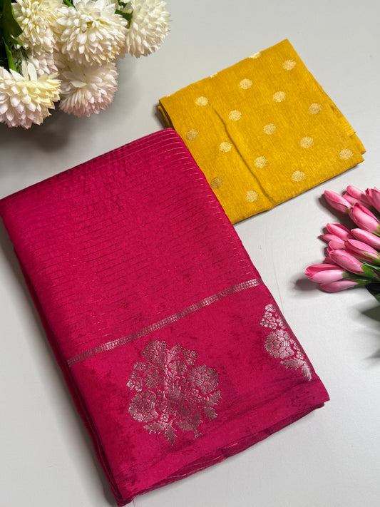 Viscose Georgette Saree