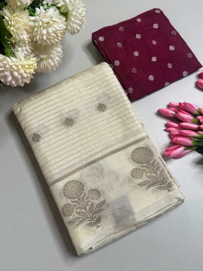 Viscose Georgette Saree