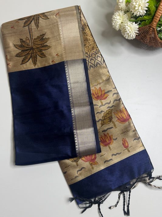 Semi Maheswari Silk Saree