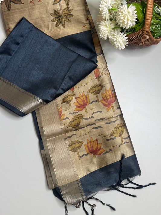 Semi Maheswari Silk Saree