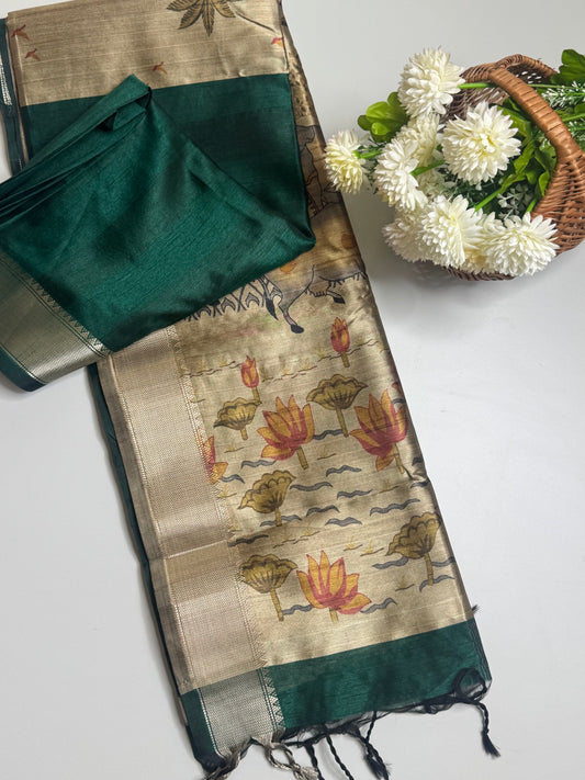 Semi Maheswari Silk Saree