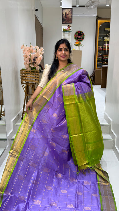 Mayil & Chakram Butta Pure Silk Cotton Saree
