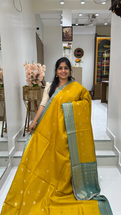 Semi Munga Crepe Saree