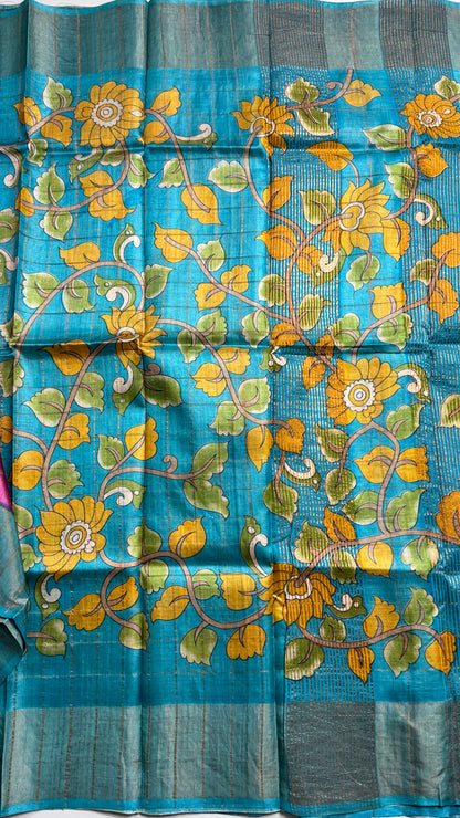 Handloom Pure Tussar Silk Saree