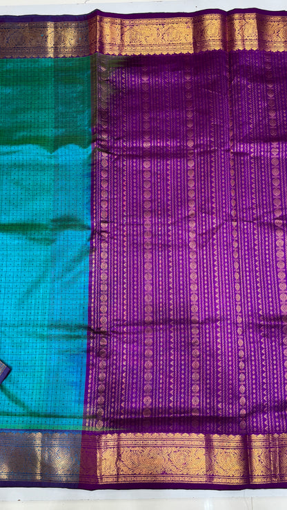 Pure handloom Lakshadeepam Silk cotton saree