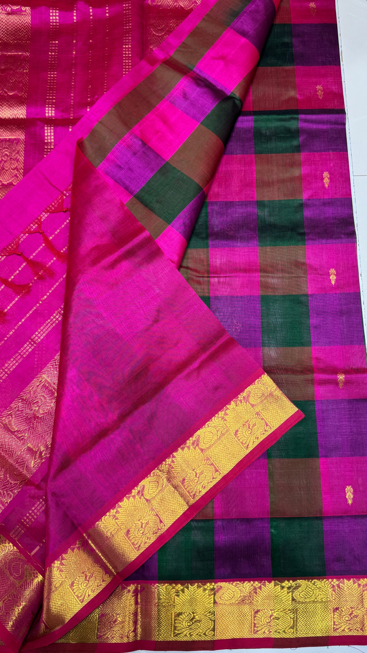 Palum Pazhamum Pure Silk Cotton Saree