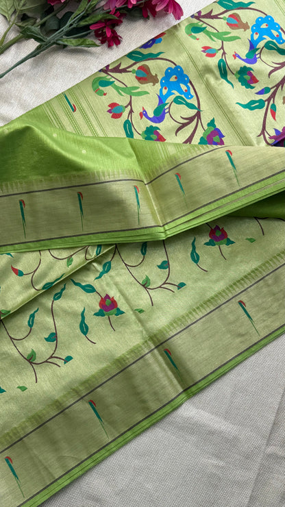 Semi Raw Silk Saree