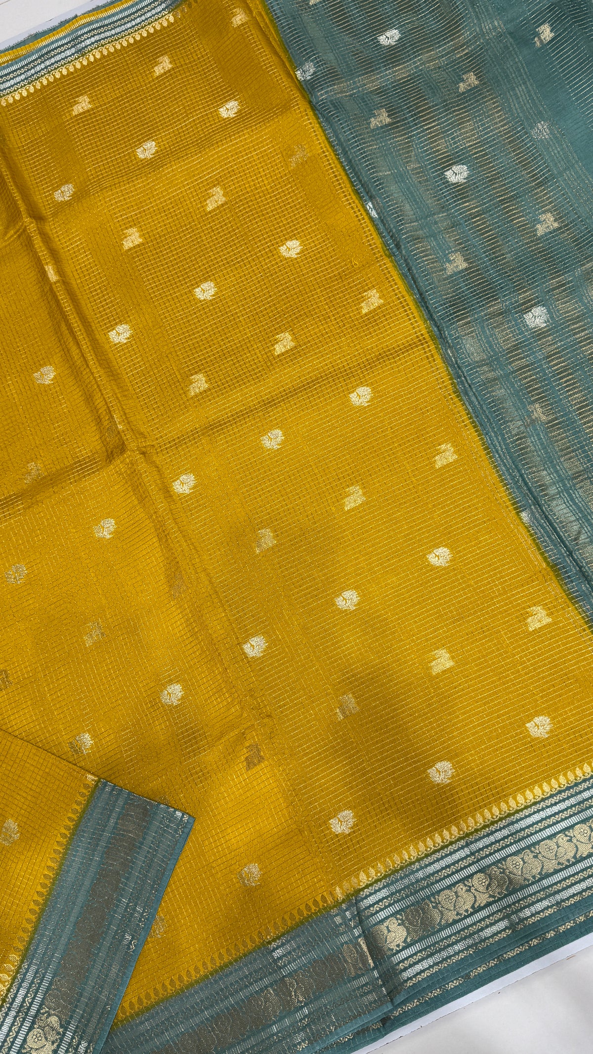 Semi Munga Crepe Saree