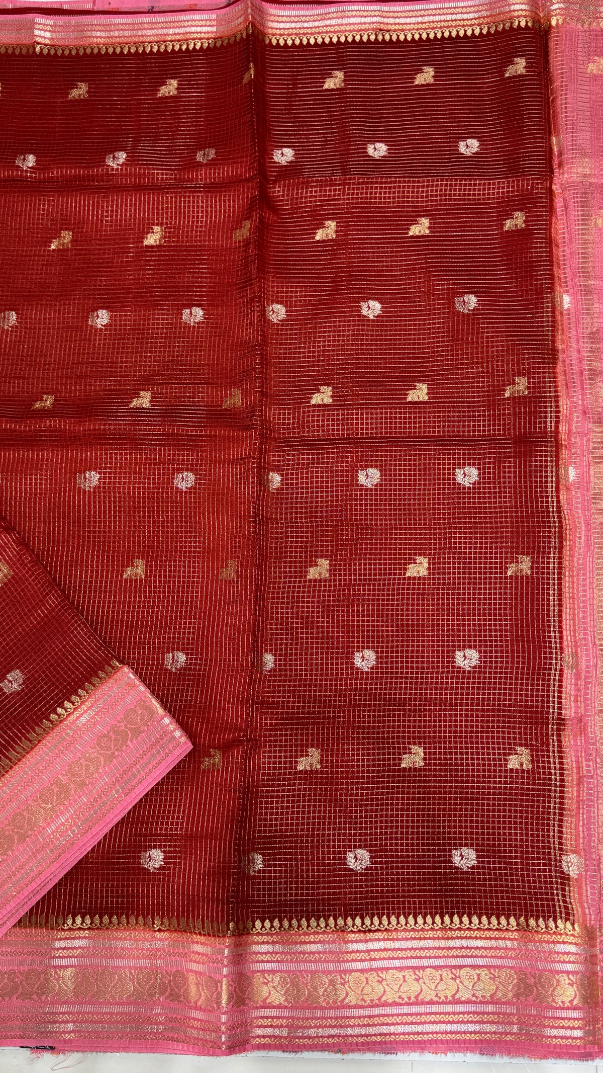 Semi Munga Crepe Saree