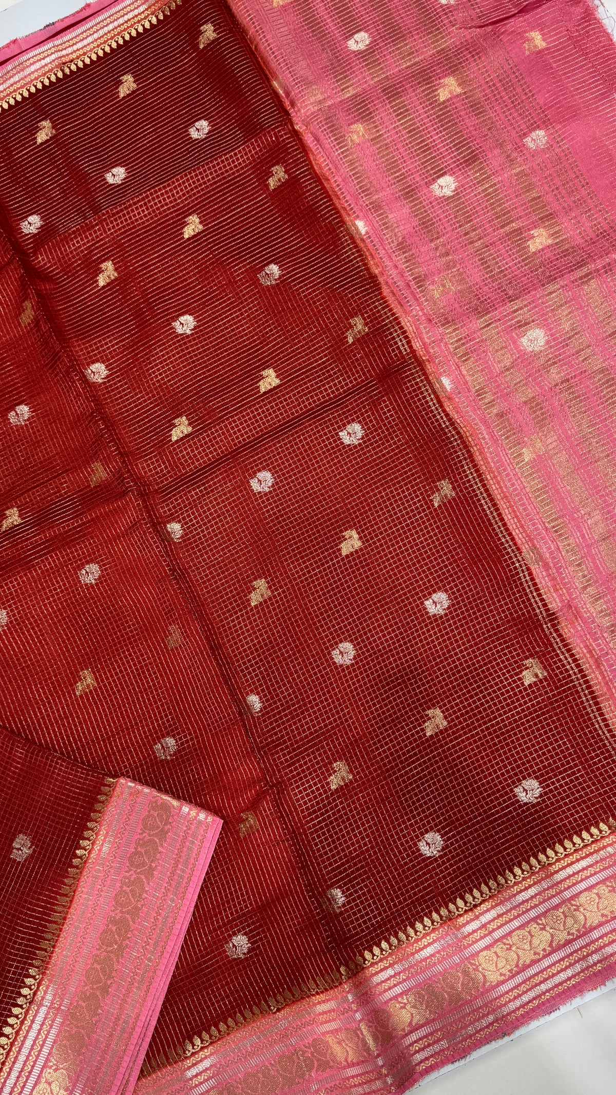 Semi Munga Crepe Saree