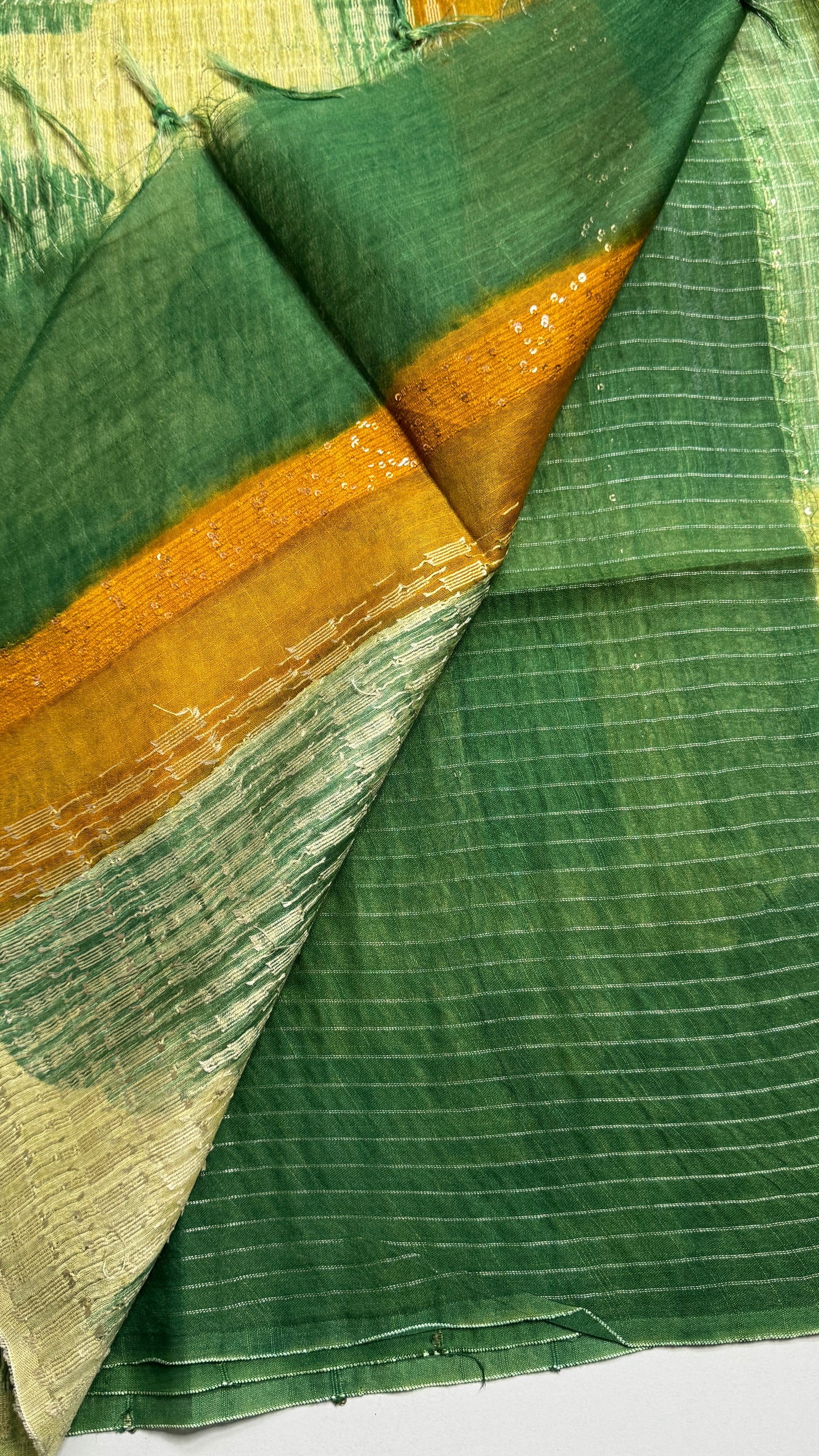 Rangkat Pattern Semi Tussar Saree