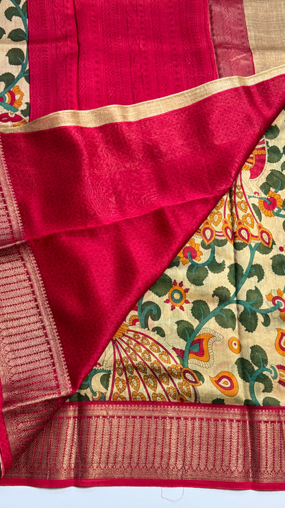 Chanderi Butter Silk Saree